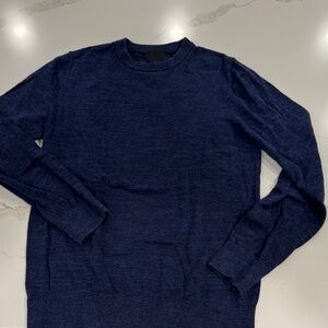 H&M Men's Deep Blue Crewneck Sweater